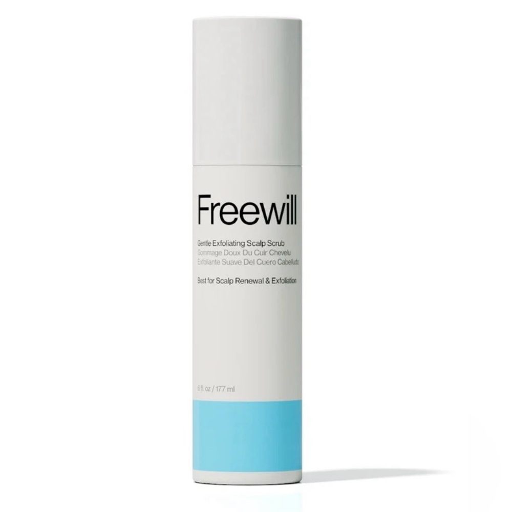 FreeWill Gentle Exfoliating Scalp Scrub & Scalp Scrubber